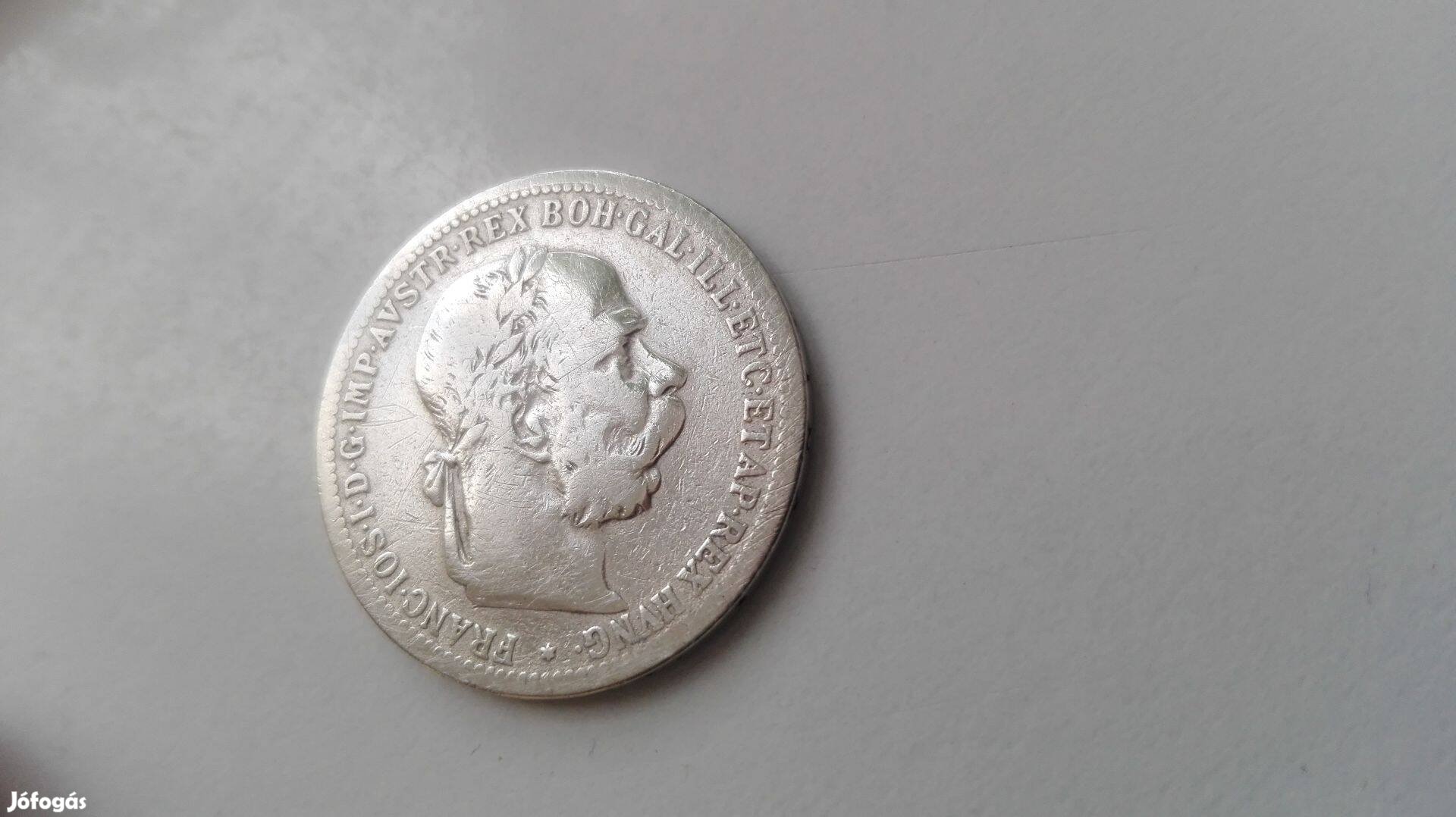 Ferenc József 1894-es ezüst 1 korona