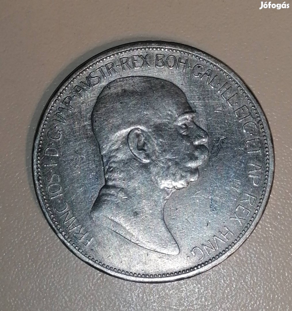 Ferenc József jubileumi ezüst 5 korona