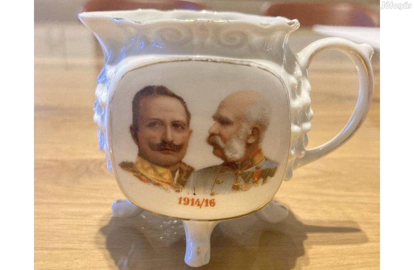 Ferenc József porcelán kiöntő