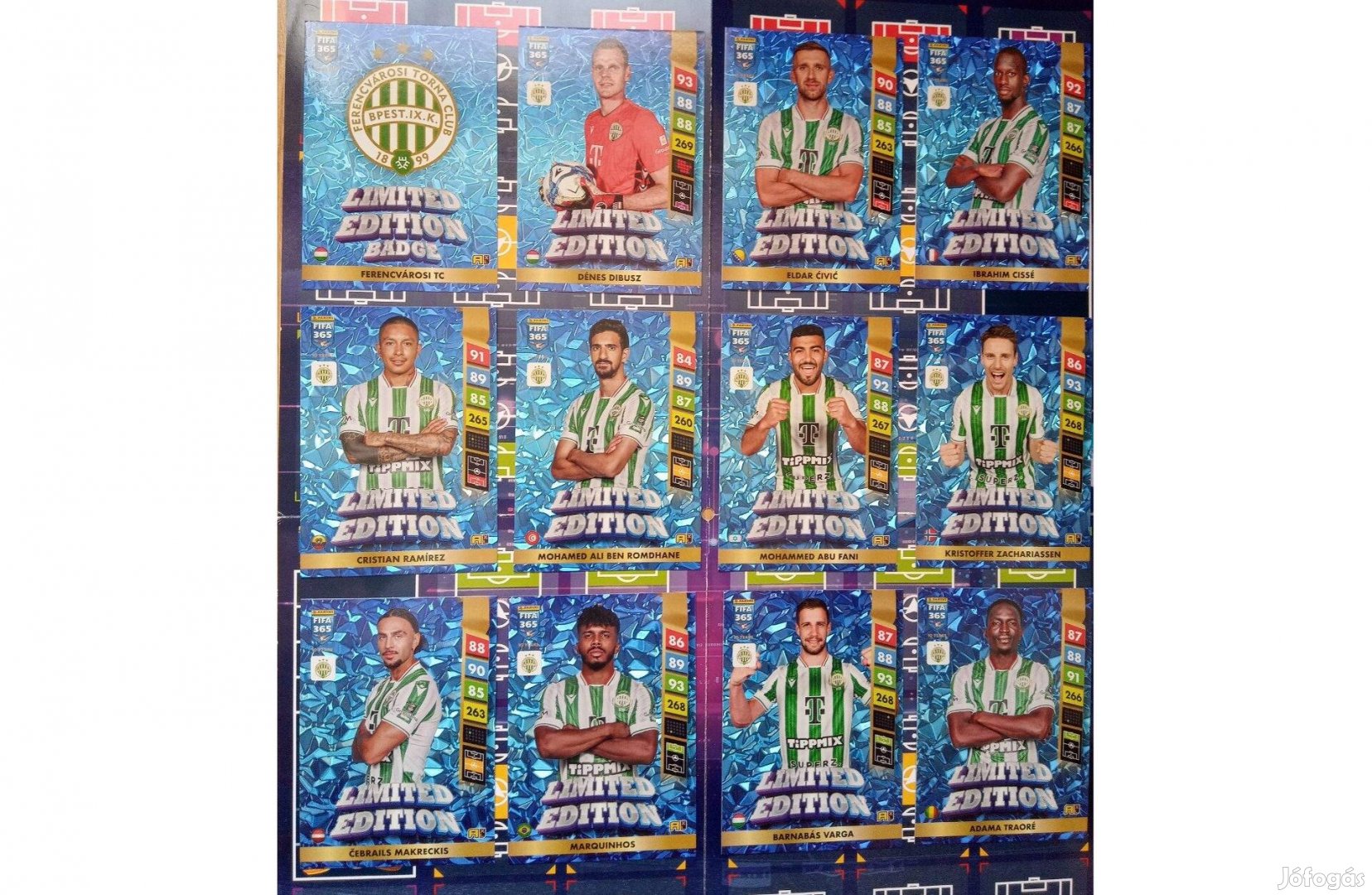 Ferencváros FTC FIFA 365 2025 XXL Limited Teljes sor