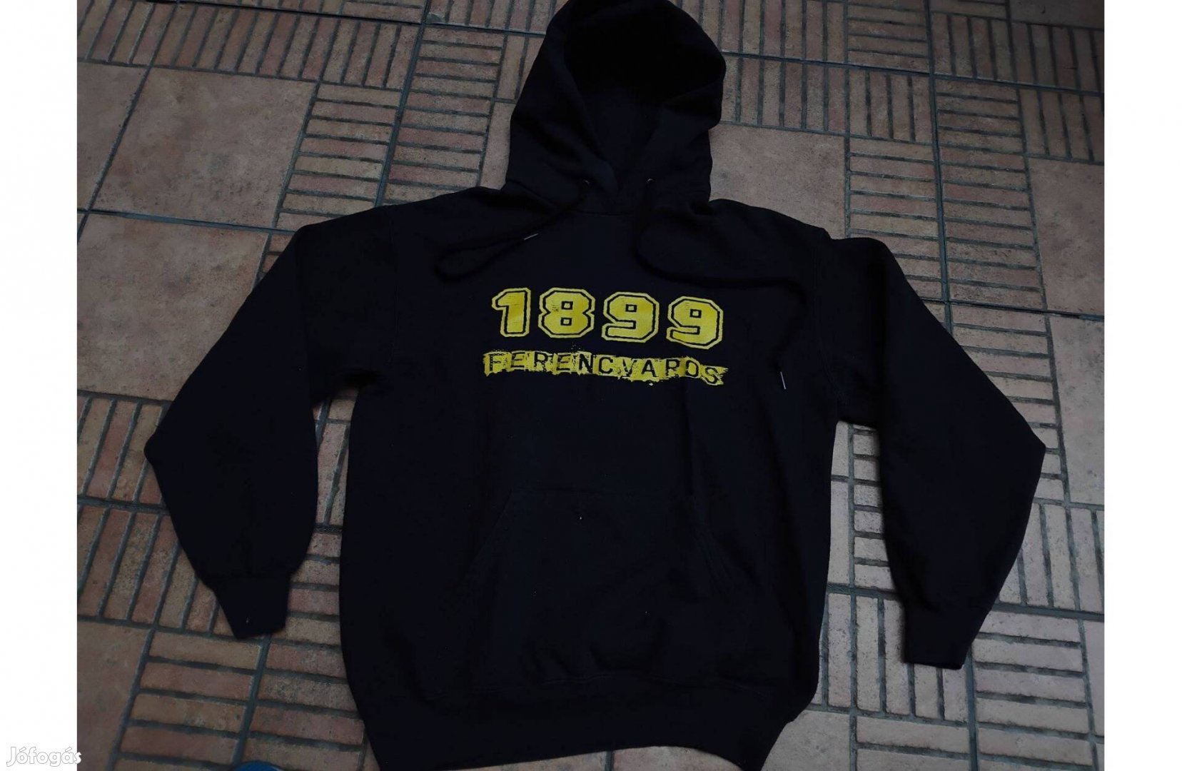Ferencváros kapucnis fradi pulóver M