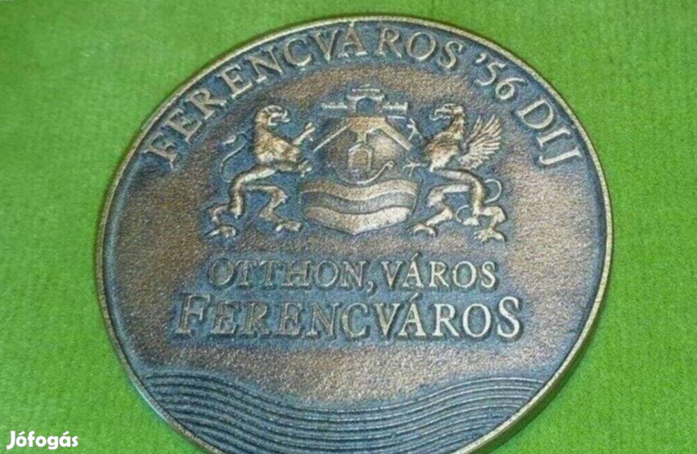 Ferencváros plakett 56 díj
