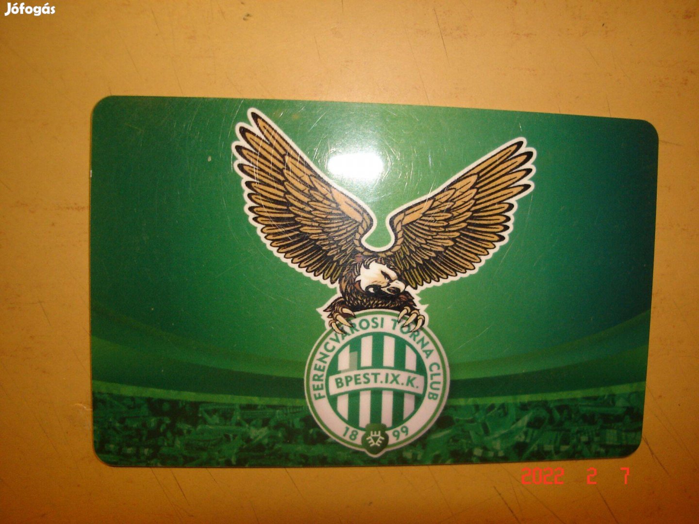 Ferencváros szúrkoló kártya