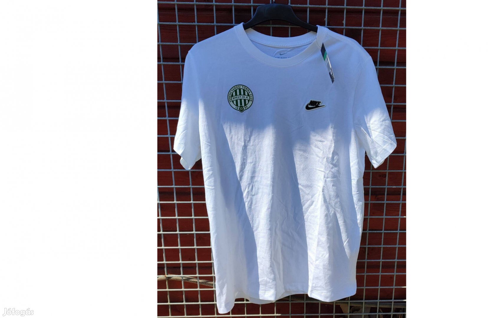 Ferencvárosi TC eredeti Nike fehér póló (XL, 2XL)