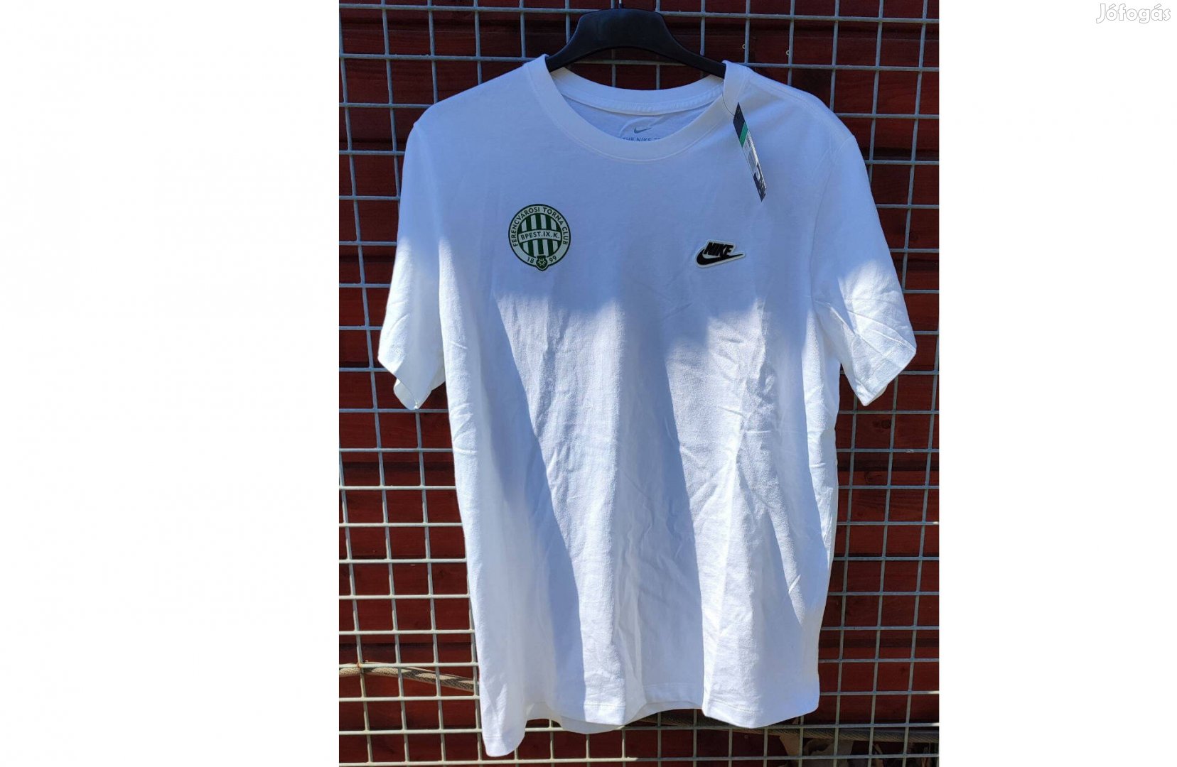 Ferencvárosi TC eredeti Nike fehér póló (XL, 2XL)