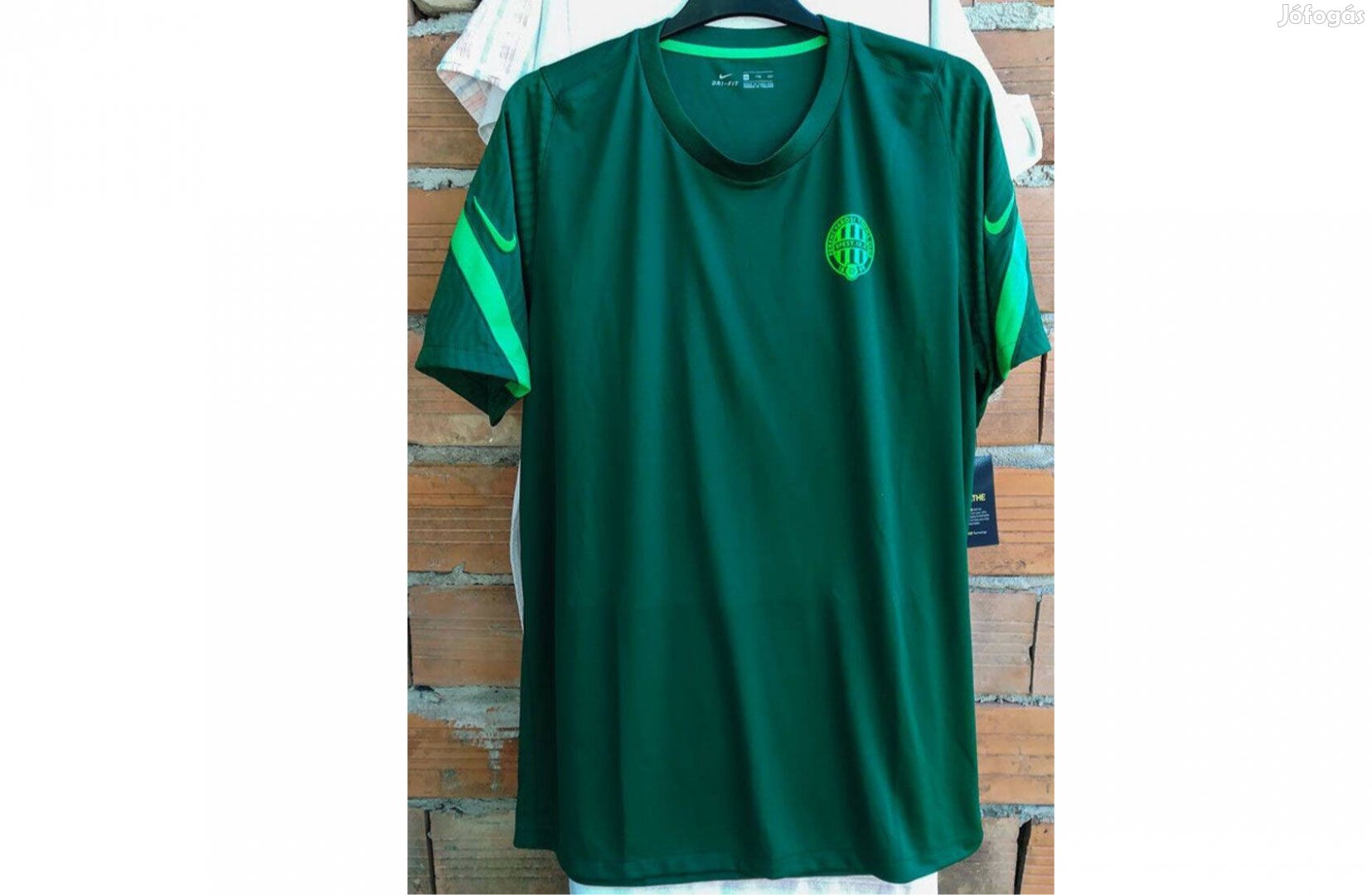 Ferencvárosi TC eredeti Nike zöld edző mez (2XL)