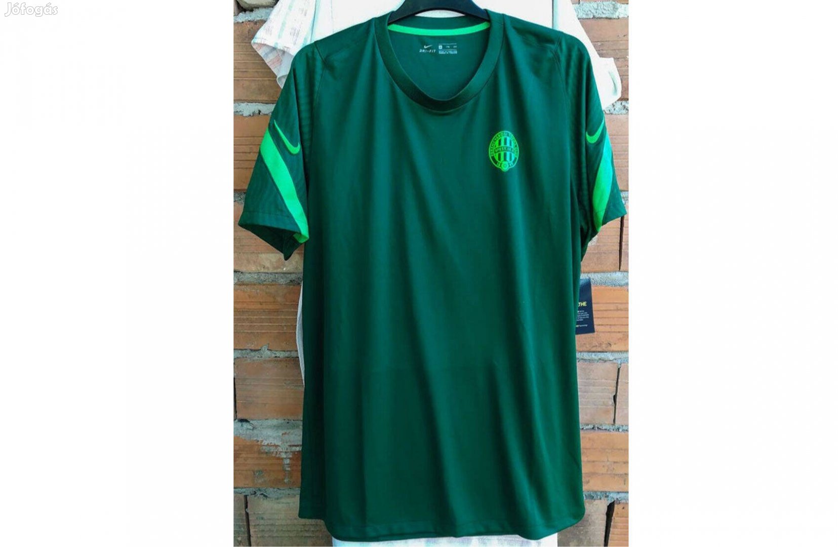 Ferencvárosi TC eredeti Nike zöld edző mez (2XL-es)