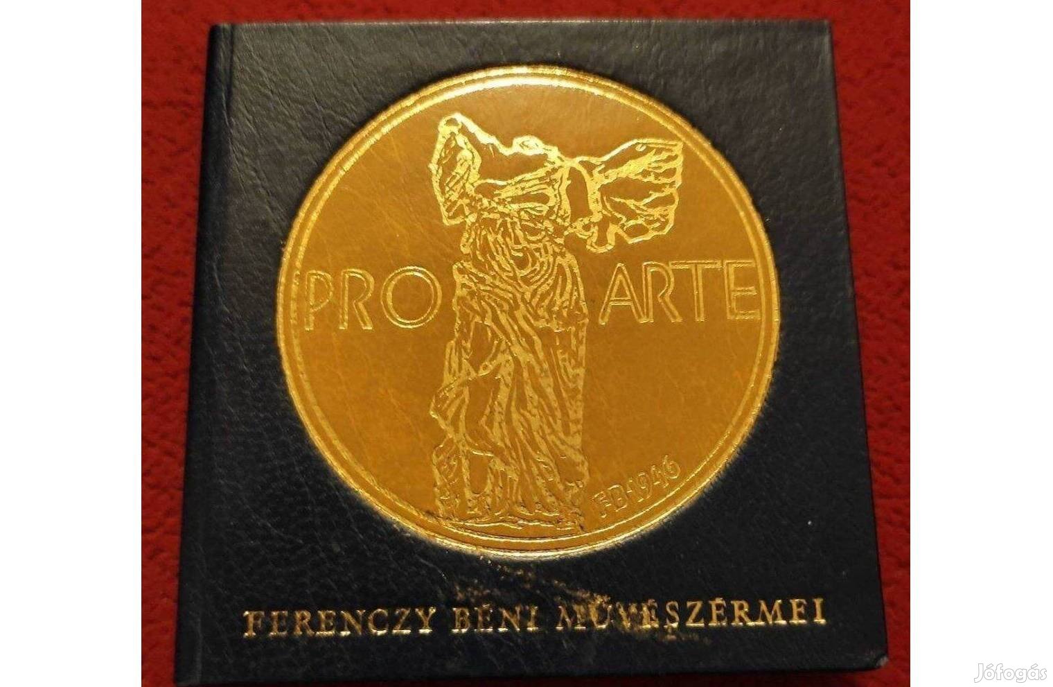 Ferenczy Béni művészérmei - minikönyv, számozott példány