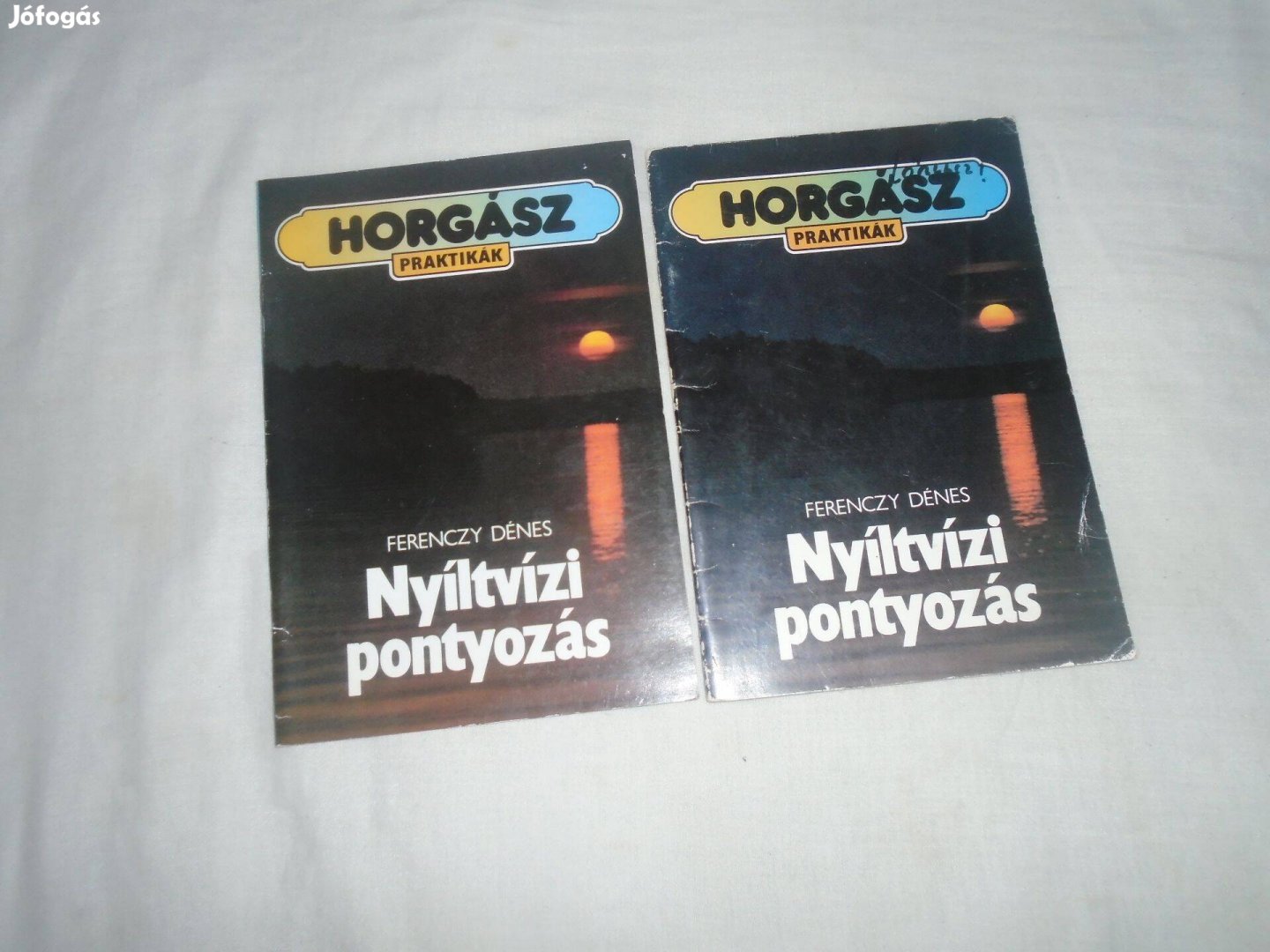 Ferenczy Dénes Nyiltvizi Pontyozás 1-2 Kiadás 1989 kiadás