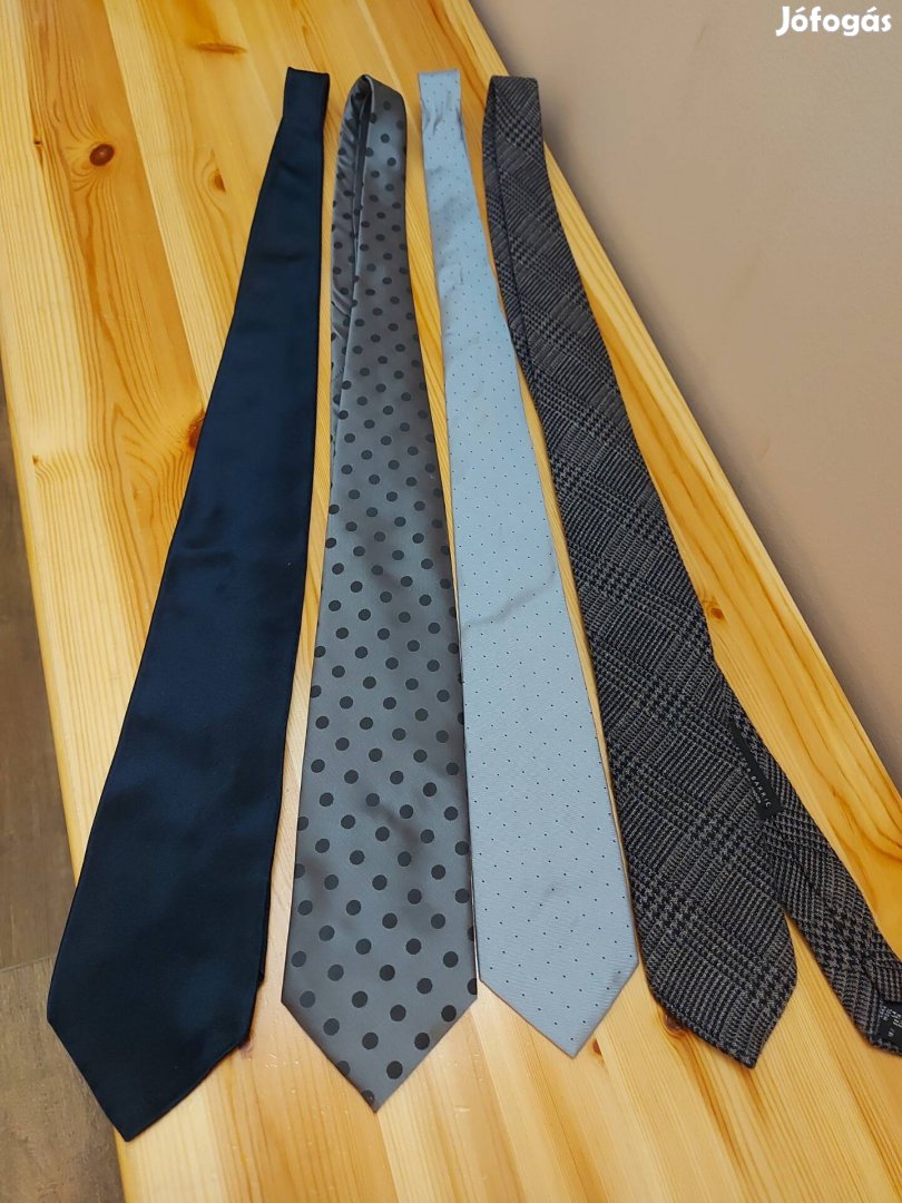Férfi 4db minőségi nyakkendő 