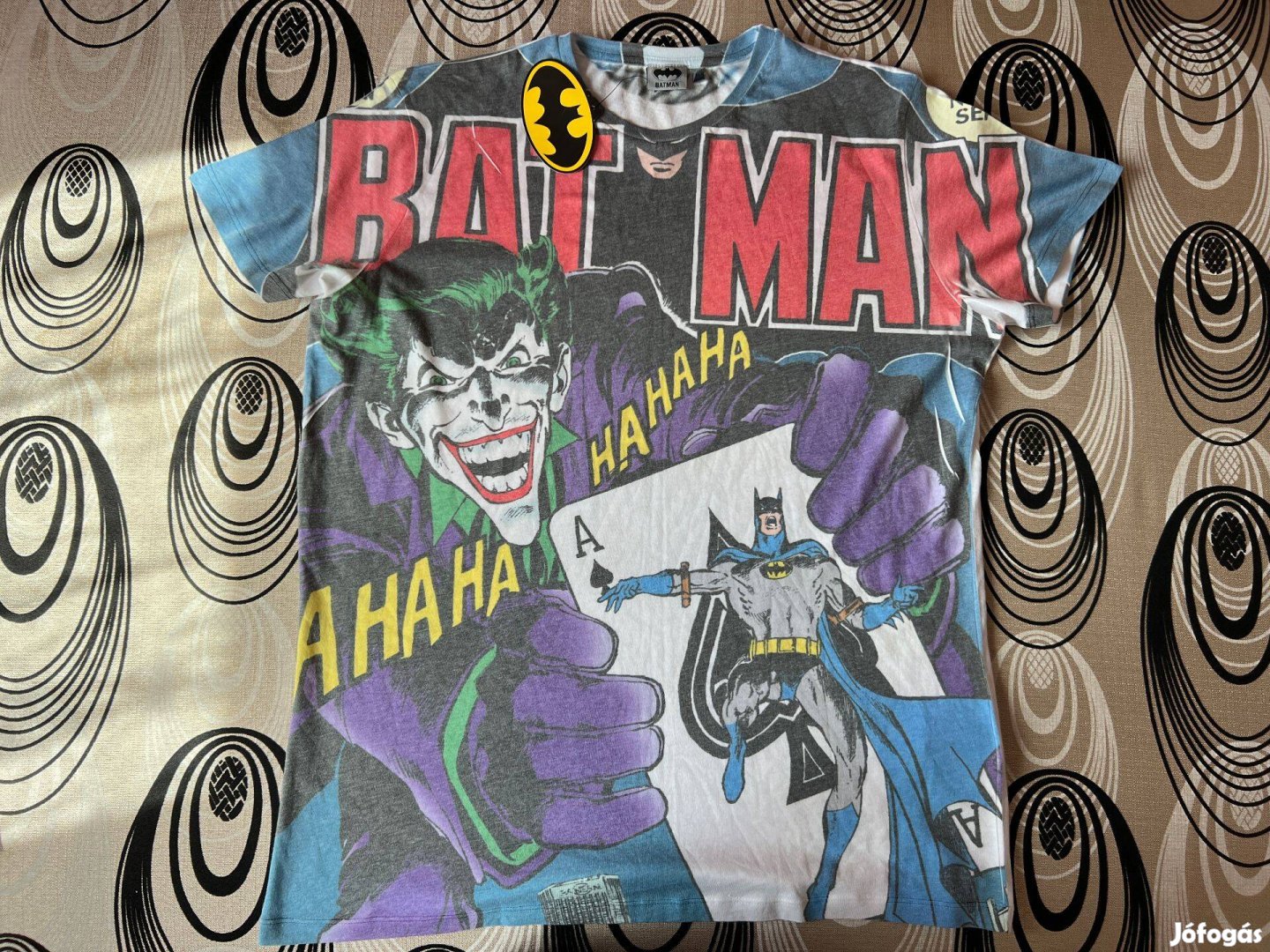 Férfi Batman Joker ritka póló XL