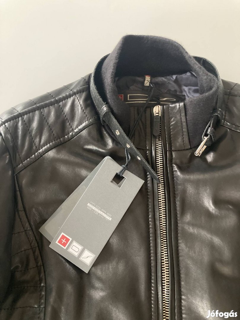 Férfi Bomber bőrdzseki