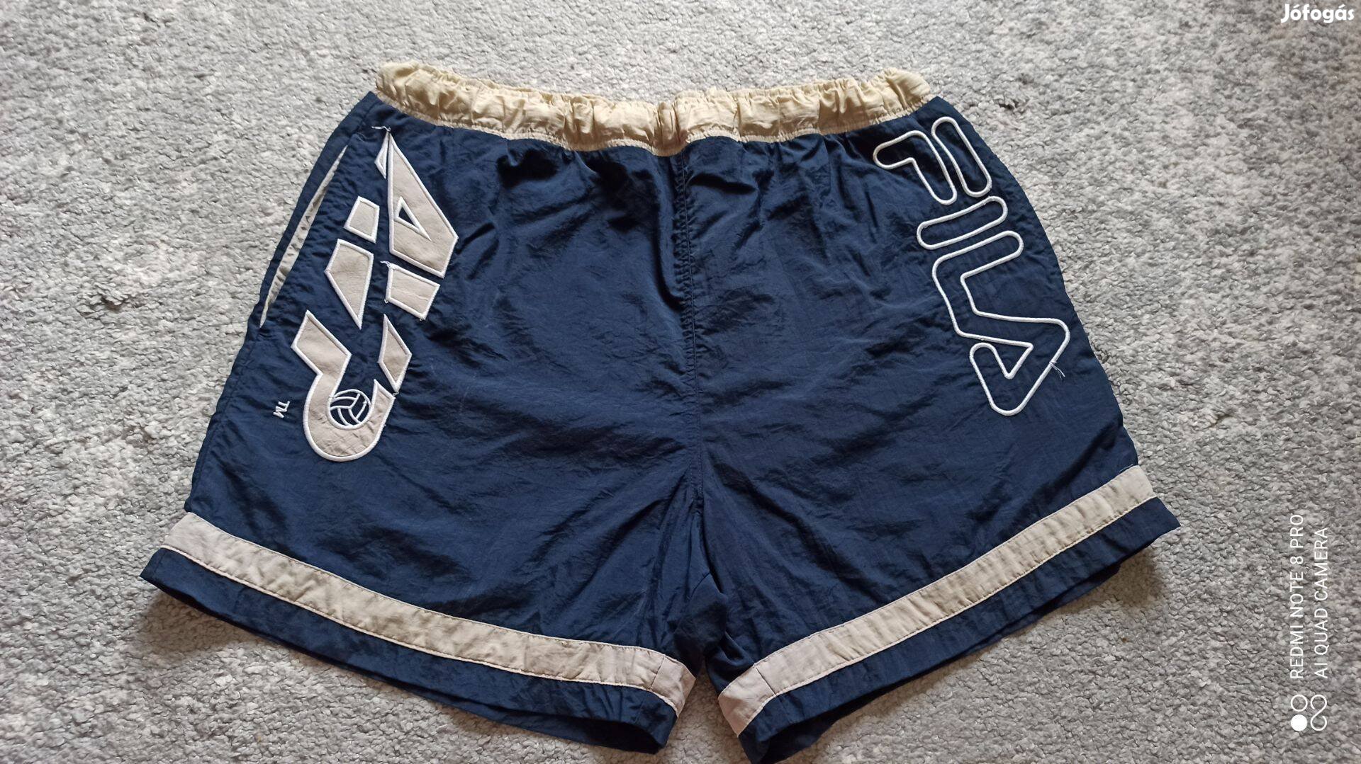 Férfi Fila sötétkék rövidnadrág, short XL-es