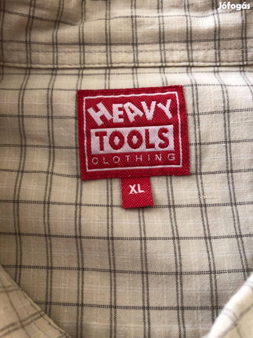 Férfi Heavy Tools rövid ujjú ing XL