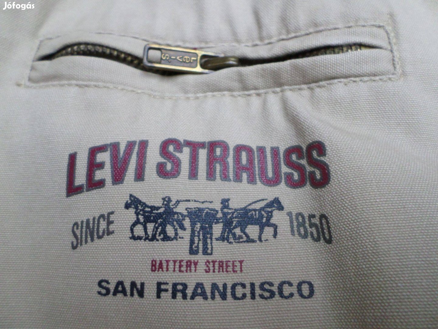Férfi Levis dzseki vintage kabát