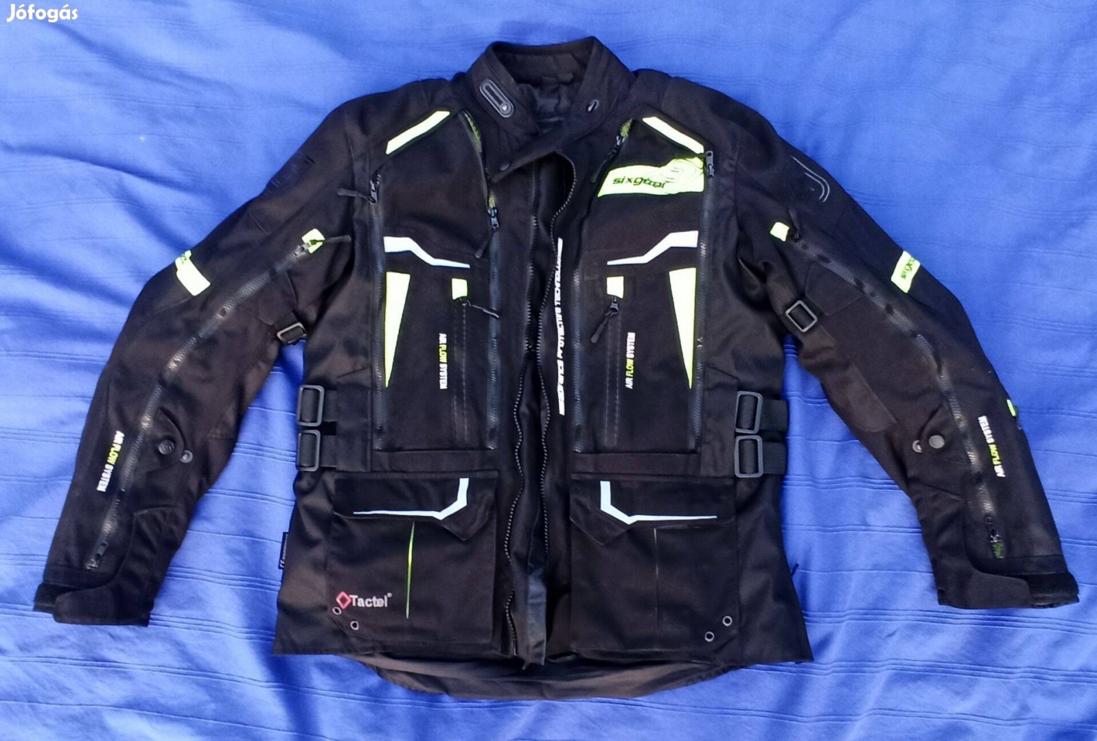 Férfi Sixgear Paragon textildzseki Fekete/UV eladó