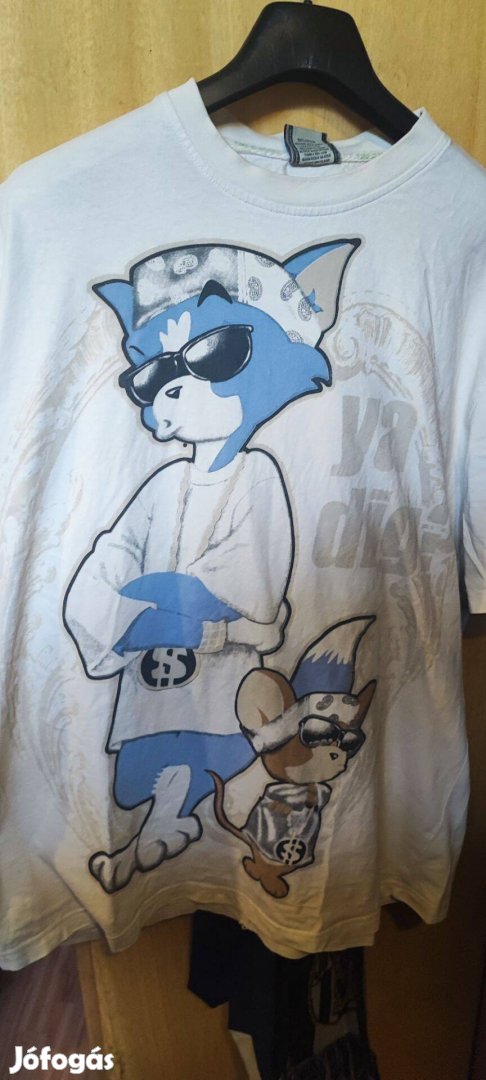 Férfi Tom&Jerry XL es póló