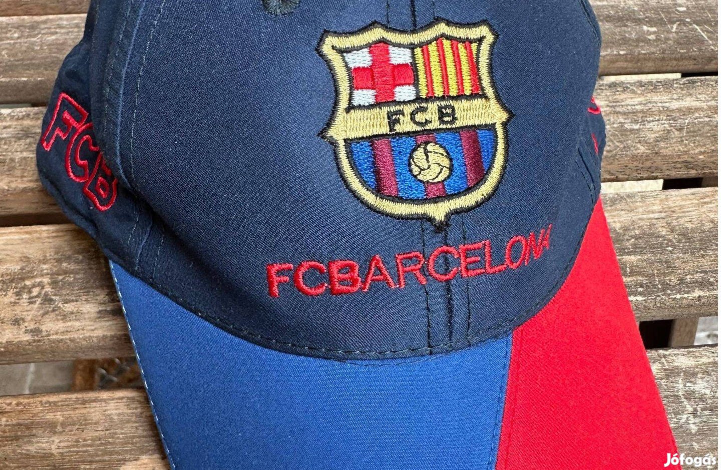Férfi (FC Barcelona) szurkolói sapka,L-es méretben (Új)