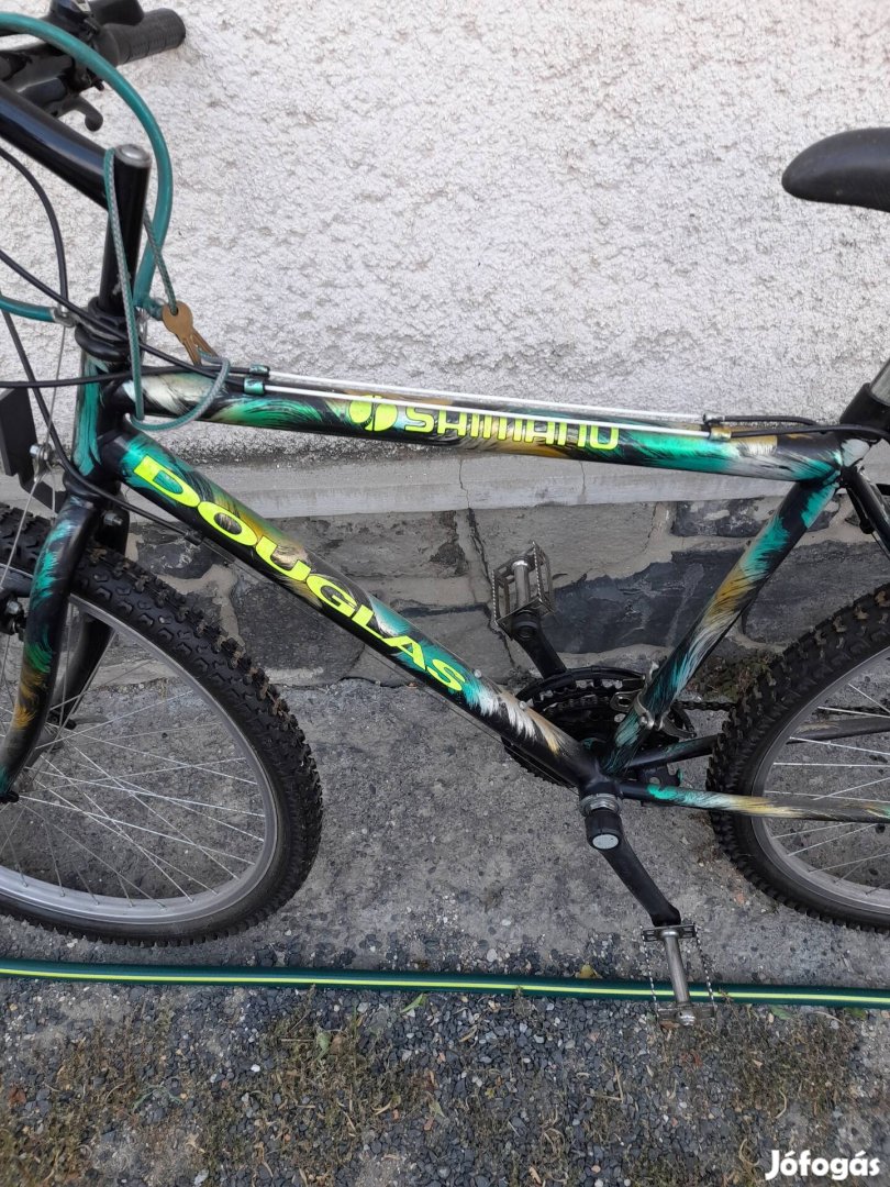 Férfi, alig használt kerékpár