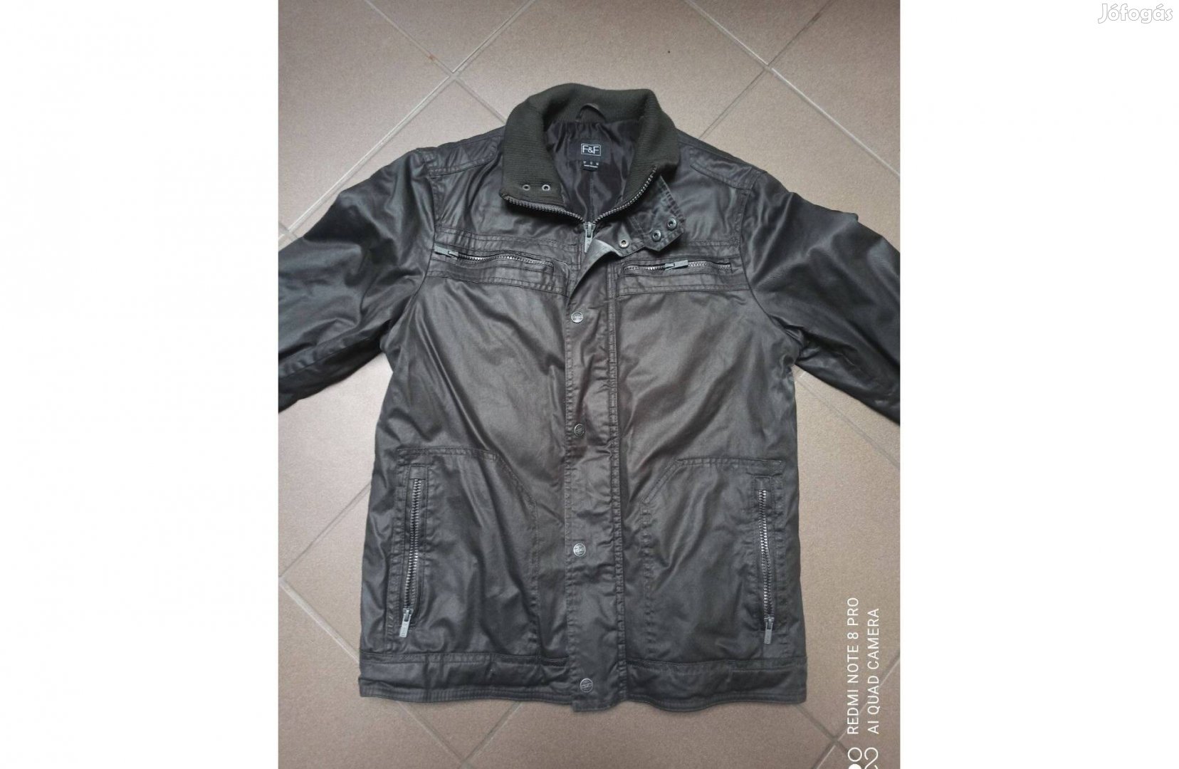 Férfi átmeneti kabát új