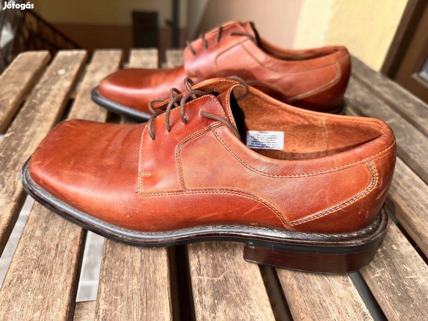 Férfi barna alkalmi cipő (41-es méret)