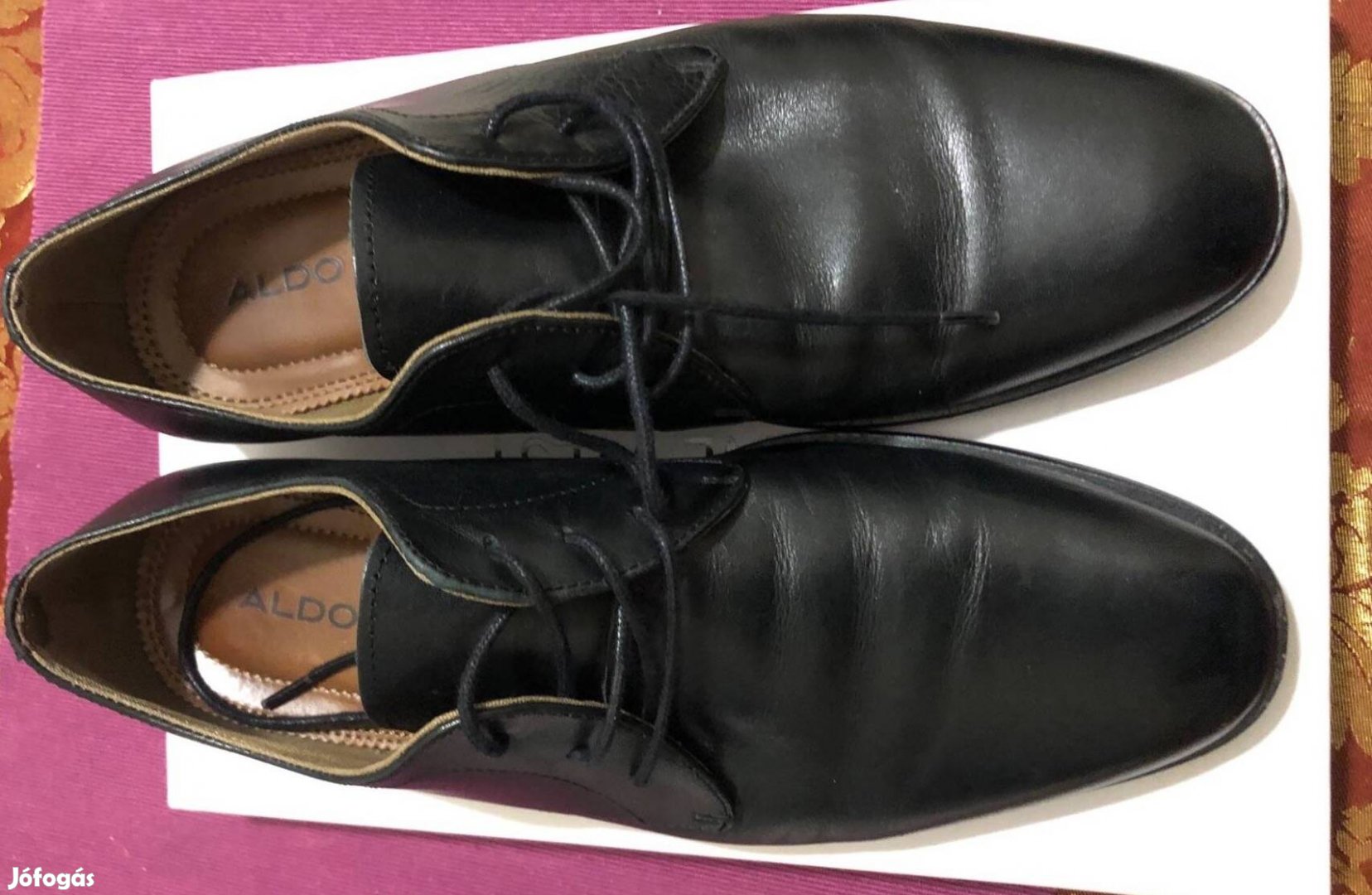 Férfi bőrcipő 41-es eladóAldoSzinte új!