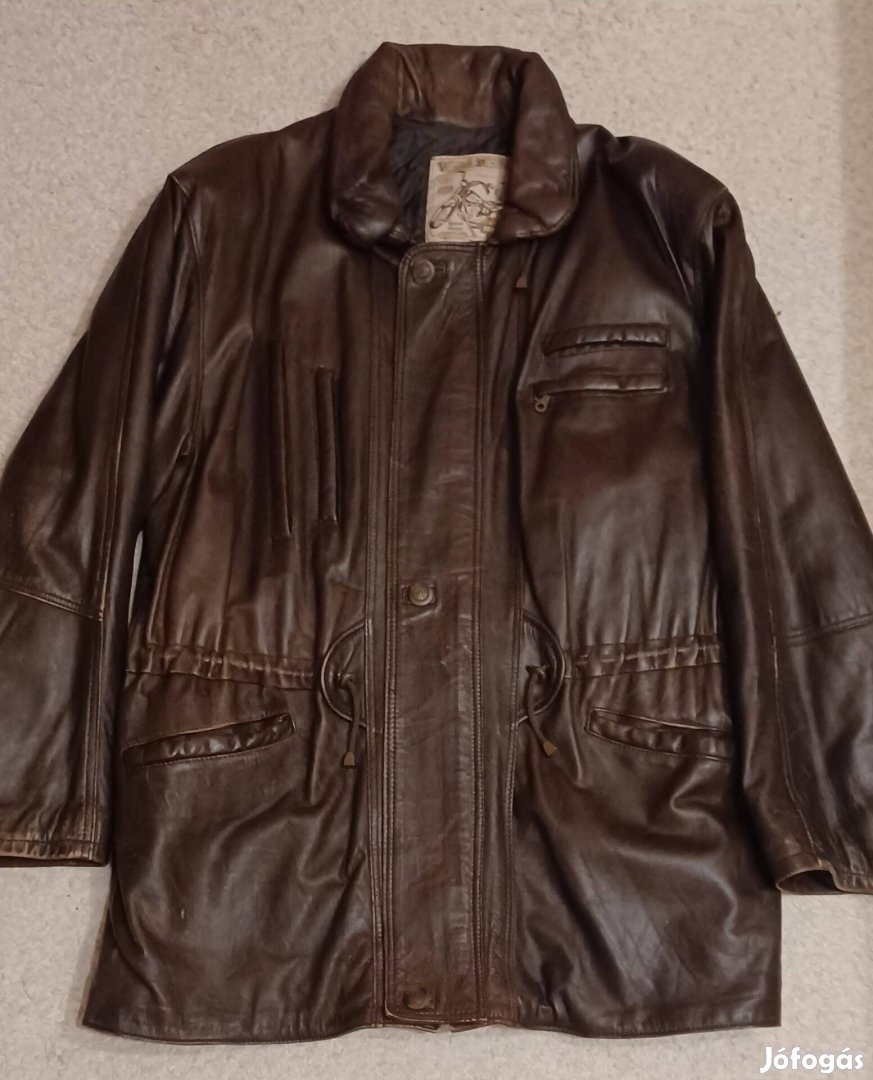 Férfi bőrkabát!