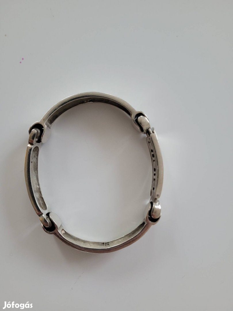 Férfi ezüst karkötő