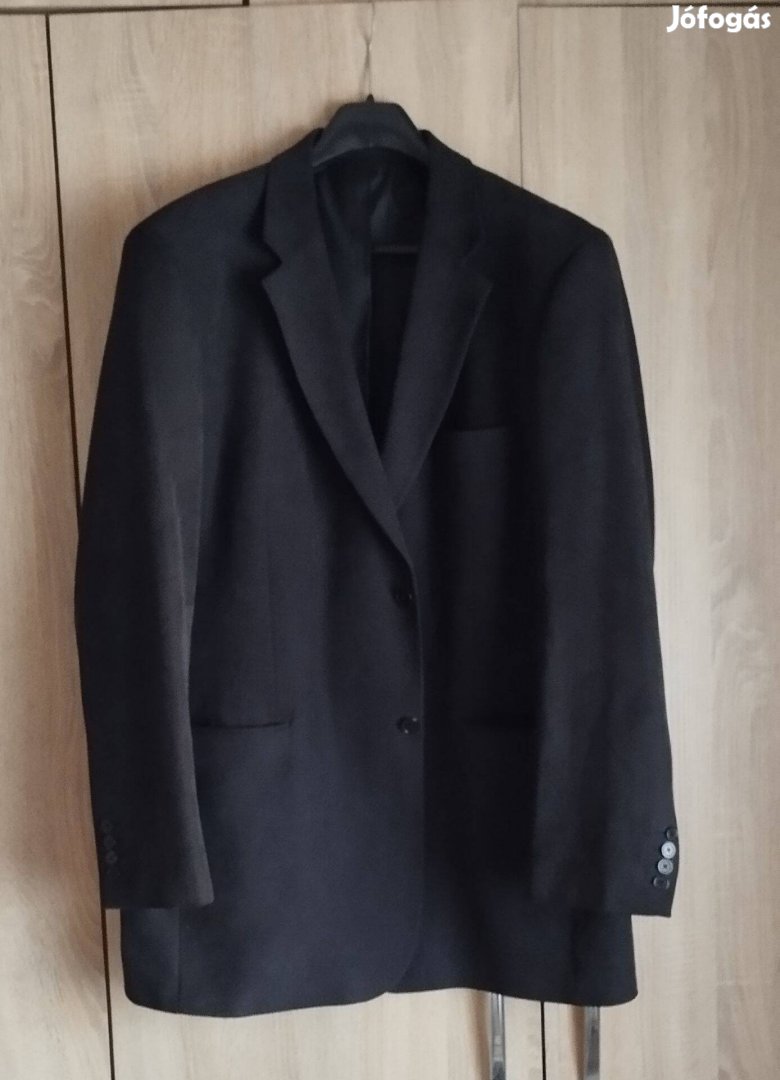 Férfi fekete átmeneti zakó