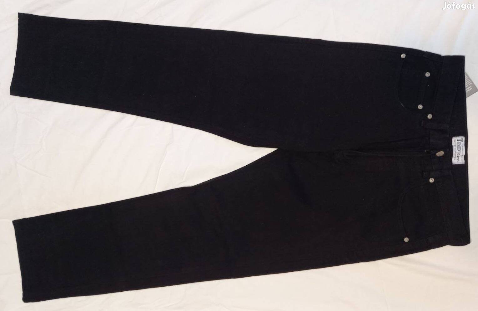 Férfi fekete farmer nadrág , 48-as méret, új