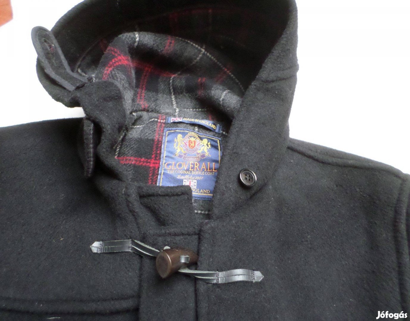 Férfi gyapjú kabát Angol újszerű luxus kategória
