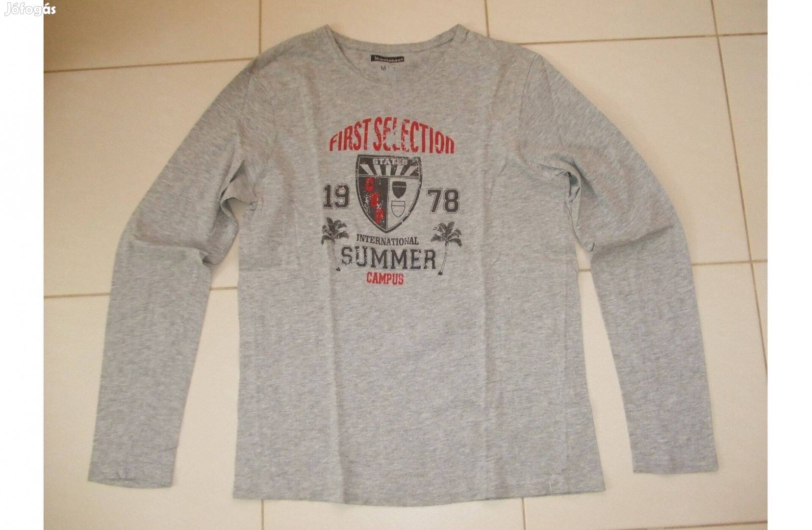 Férfi hosszú ujjú póló In Extenso M