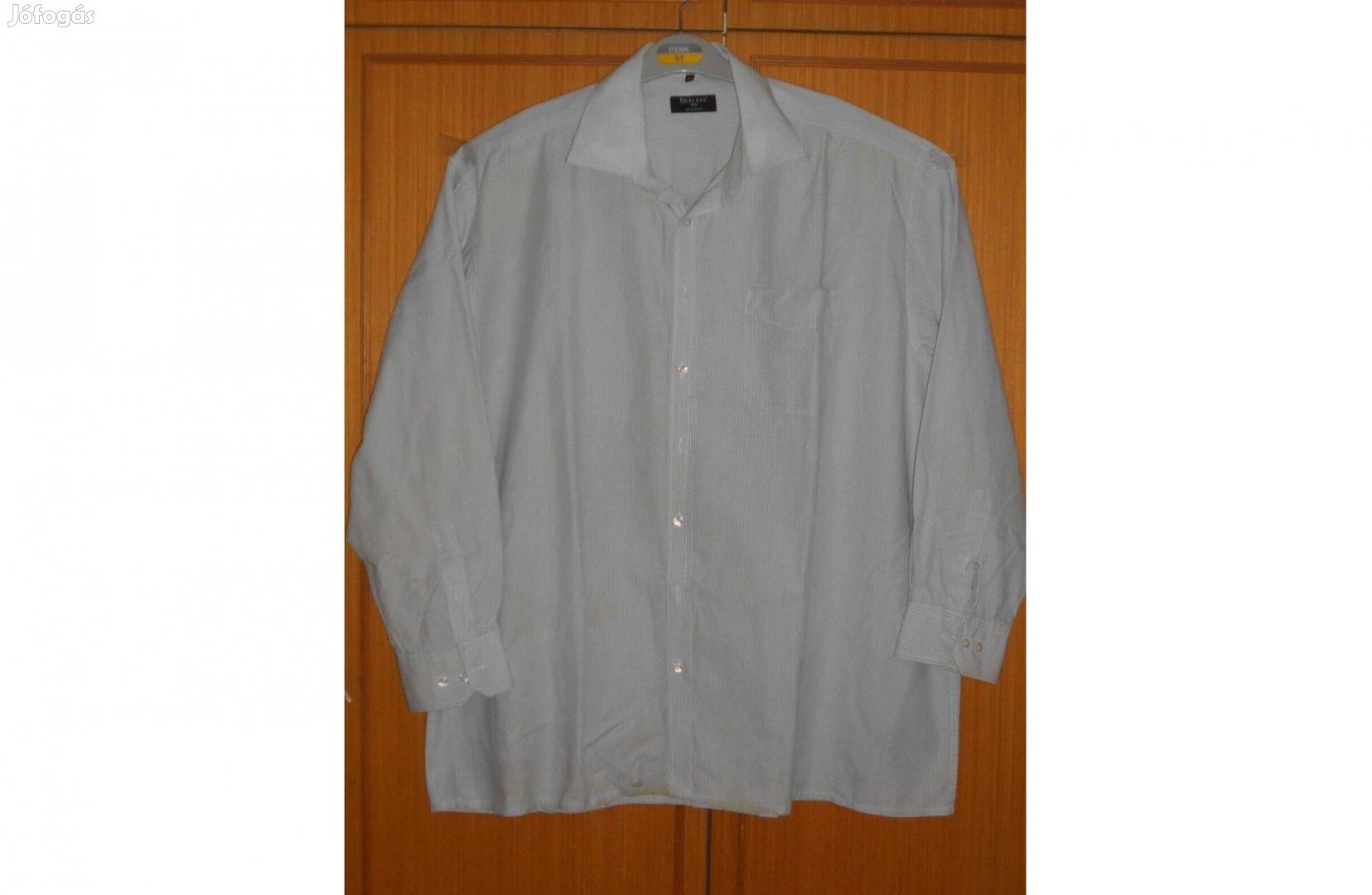 Férfi ing, Bexleys márka, 47 - es. Világoskék csíkos,