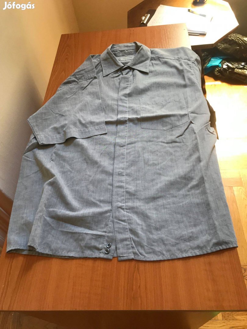 Férfi ing, r. ujjú szürke színű, XL méretű, Uptown