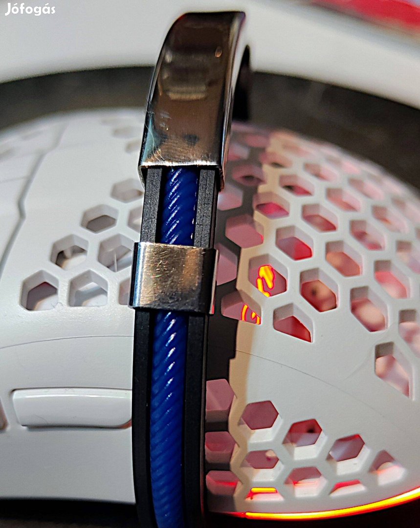 Férfi kaucsuk-acél karkötő