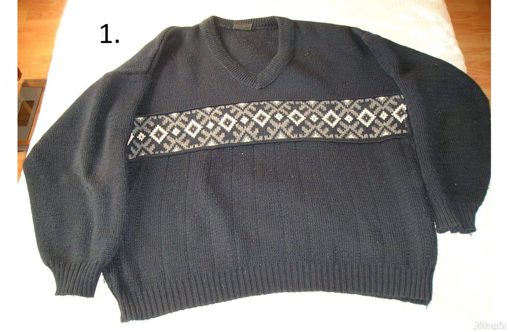 Férfi kötött pulóver, XL 2 db
