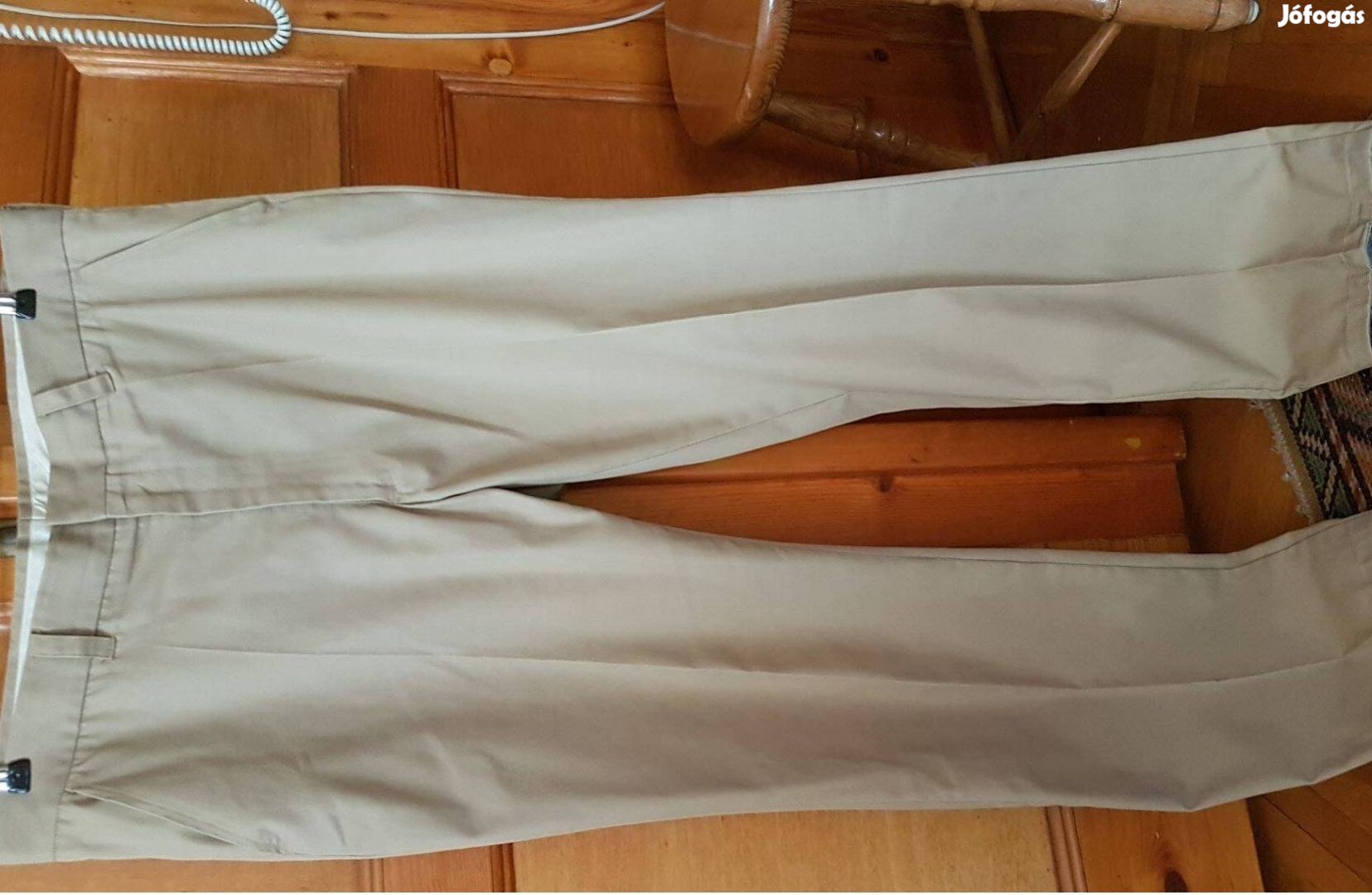 Férfi nadrág öltönynadrág bézs barna 40 33