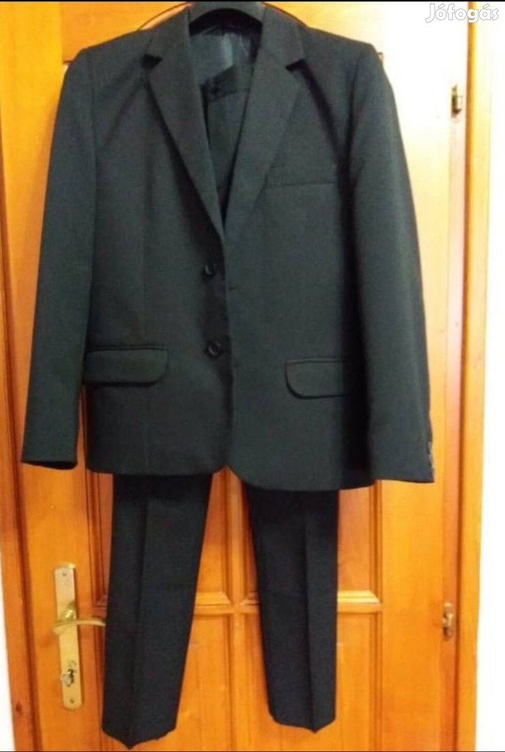 Ferfi öltöny fekete Fiú öltöny S-es méret