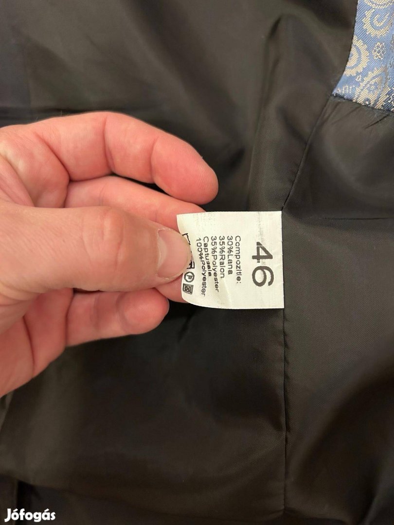 Férfi öltönyzakó 46os méret