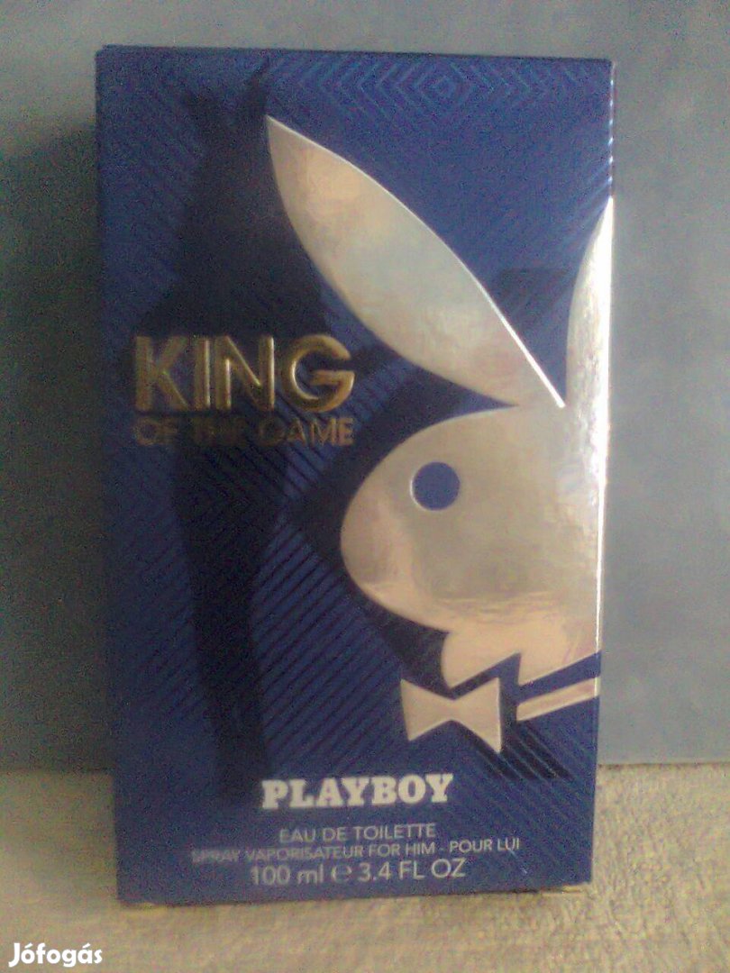 Férfi parfüm, King of the Game - Playboy - Valentinra is!