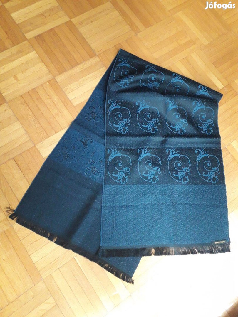 Férfi selyemsál - kék