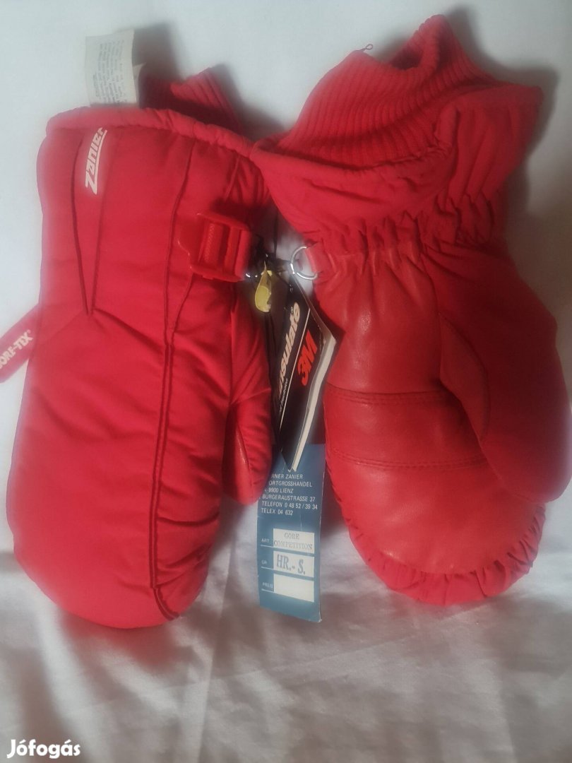 Férfi síkesztyű, Zanier Gore-Tex, új,S-es