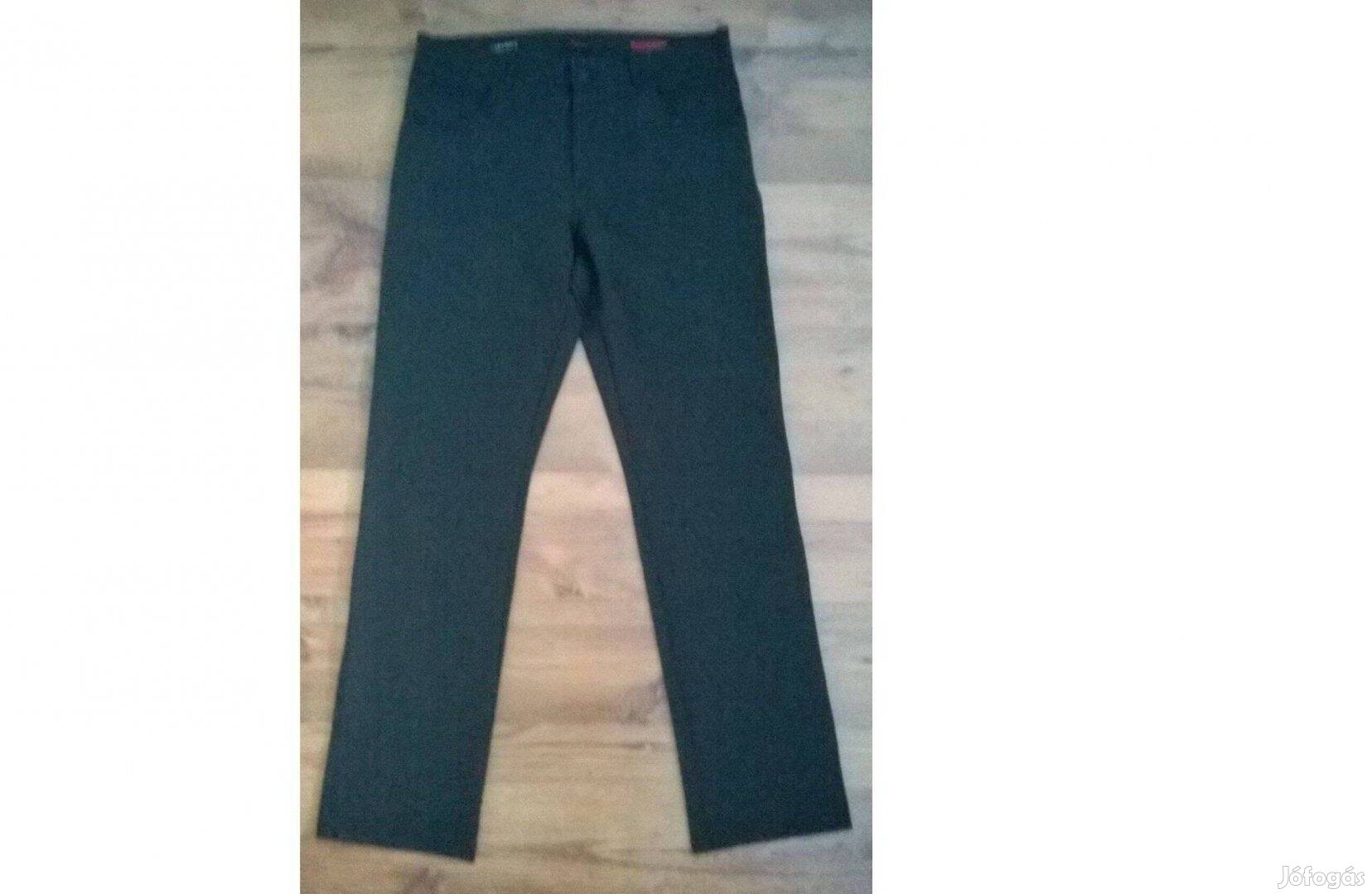 Férfi sötétbarna színű elegáns nadrág 32-es (Alberto - modern fit)