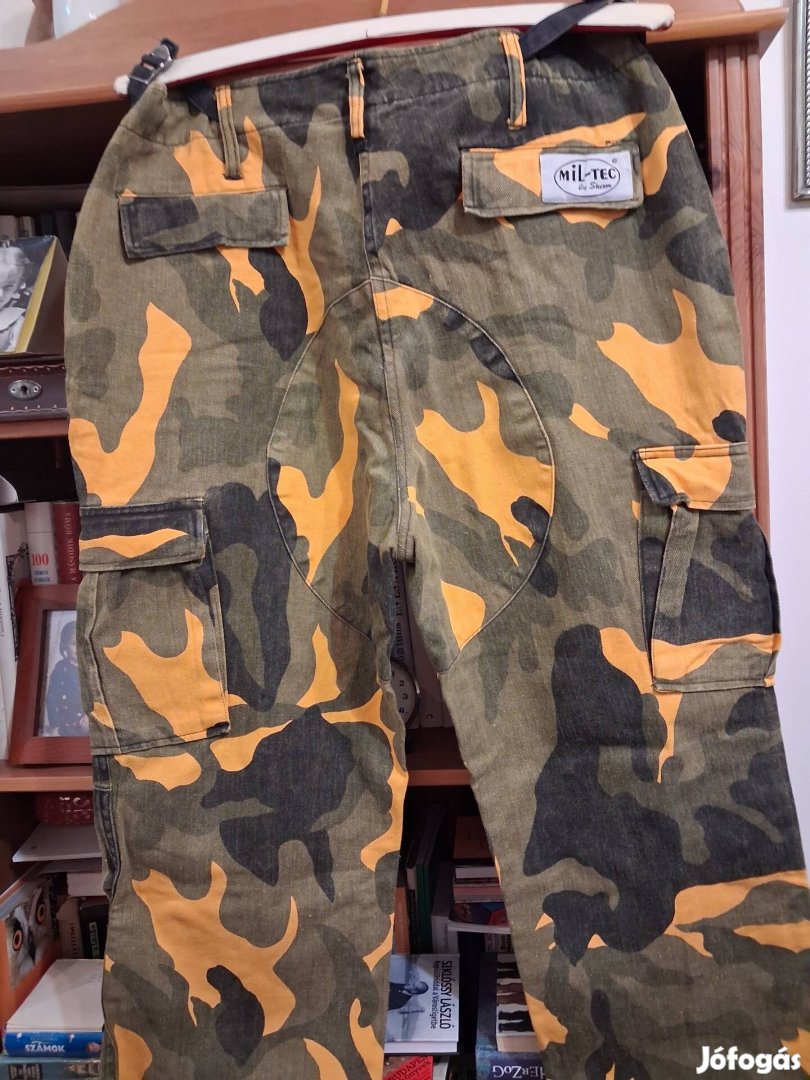 Férfi színes erős munkás nadrág