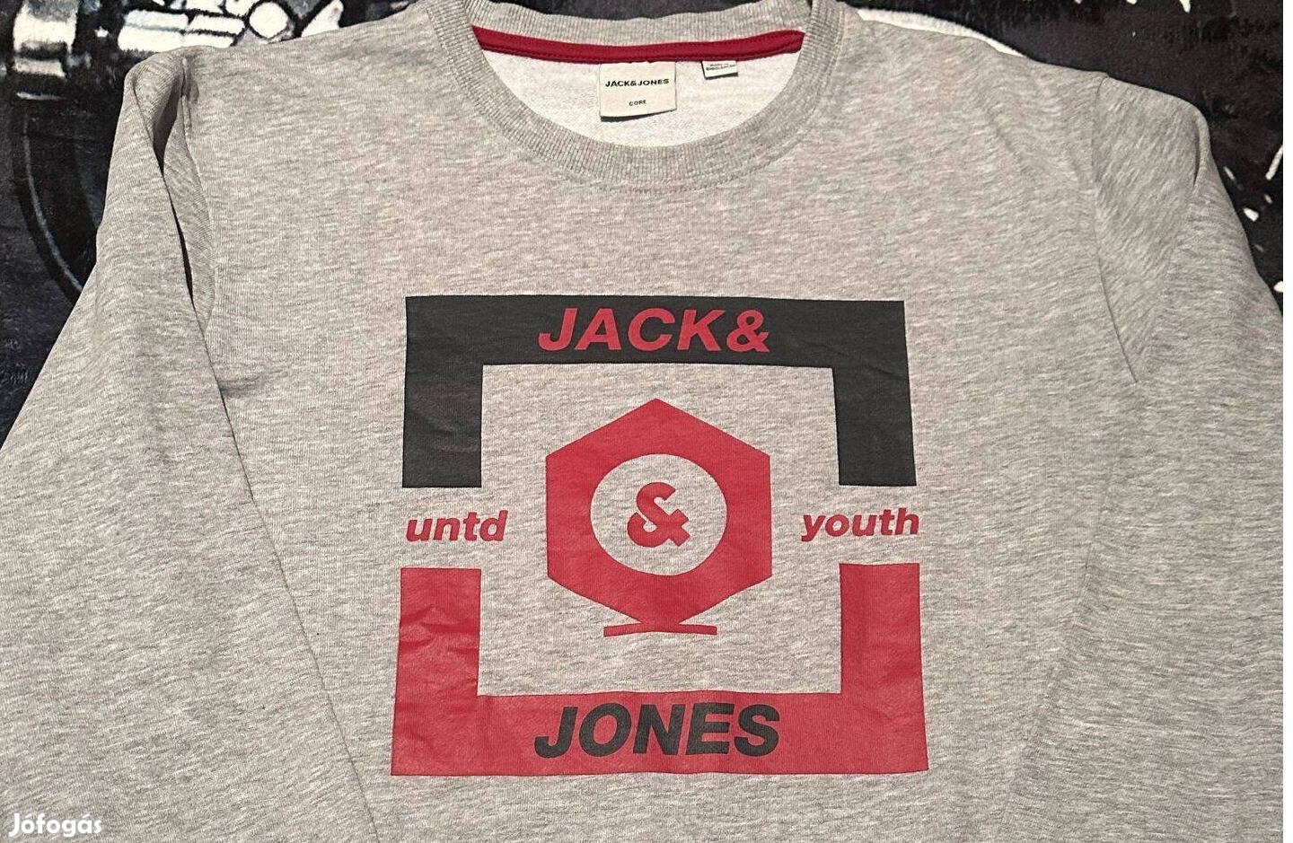 Férfi szürke Jack & Jones felső (M-es méretben) Új