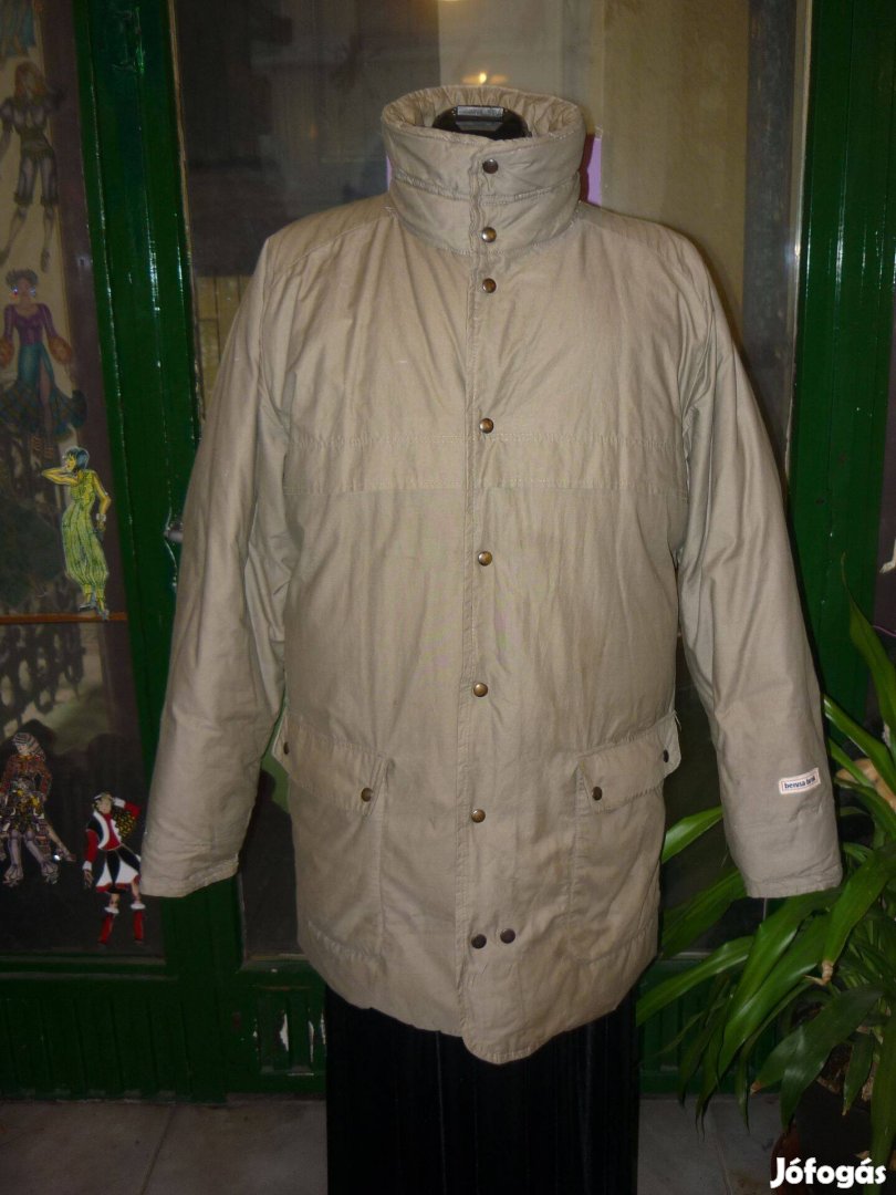 Férfi tollkabát norvég Benna Broke homokszín 45-s 6000 Ft