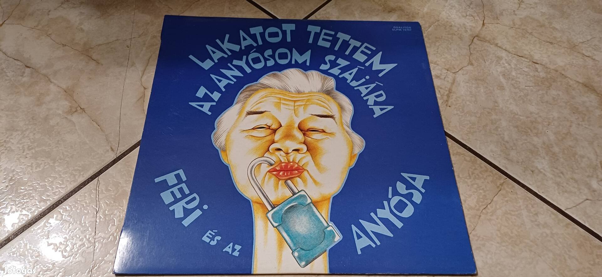 Feri és az anyósa bakelit hanglemez