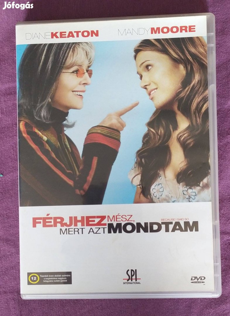 Férjhez mész, mert azt mondtam DVD Diane Keaton, Mandy Moore