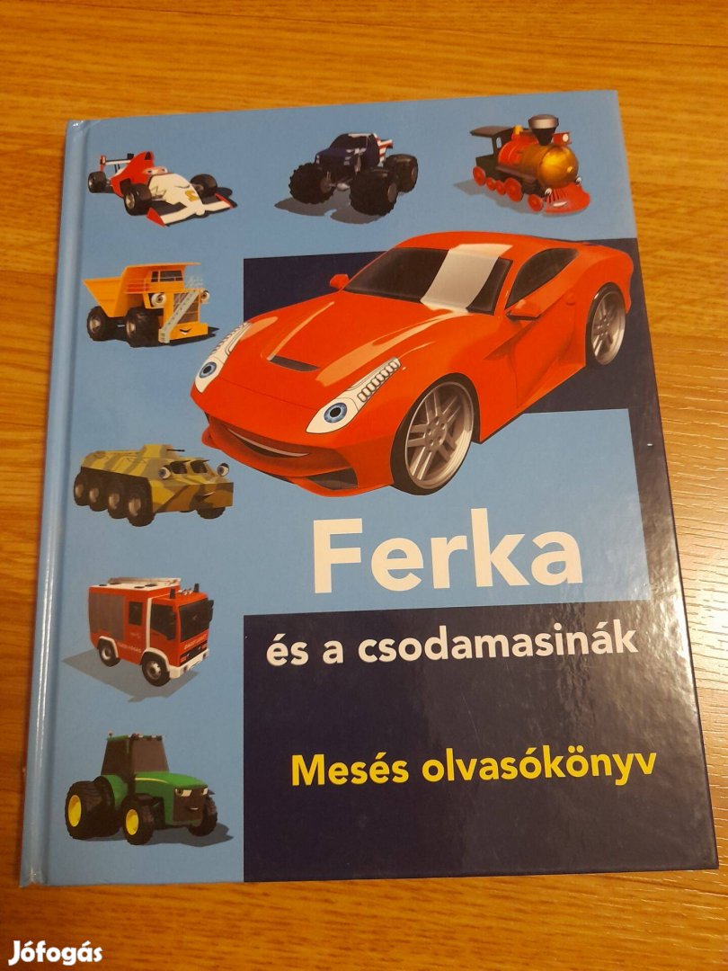 Ferka és a csodamasinák mesekönyv