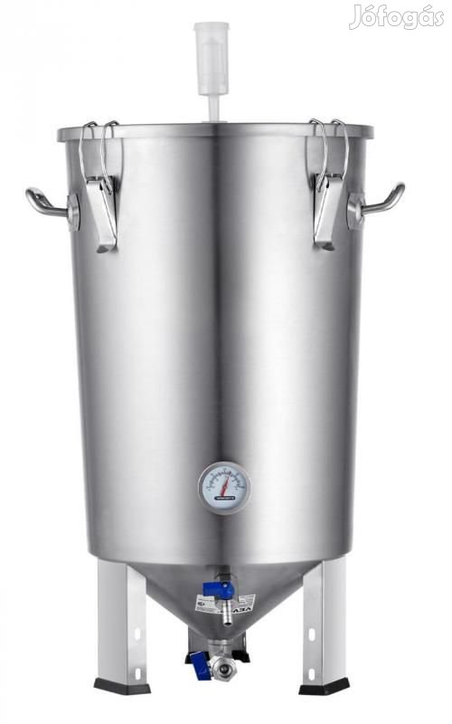 Fermentáló edény, sörfőző  30 liter hőmérővel